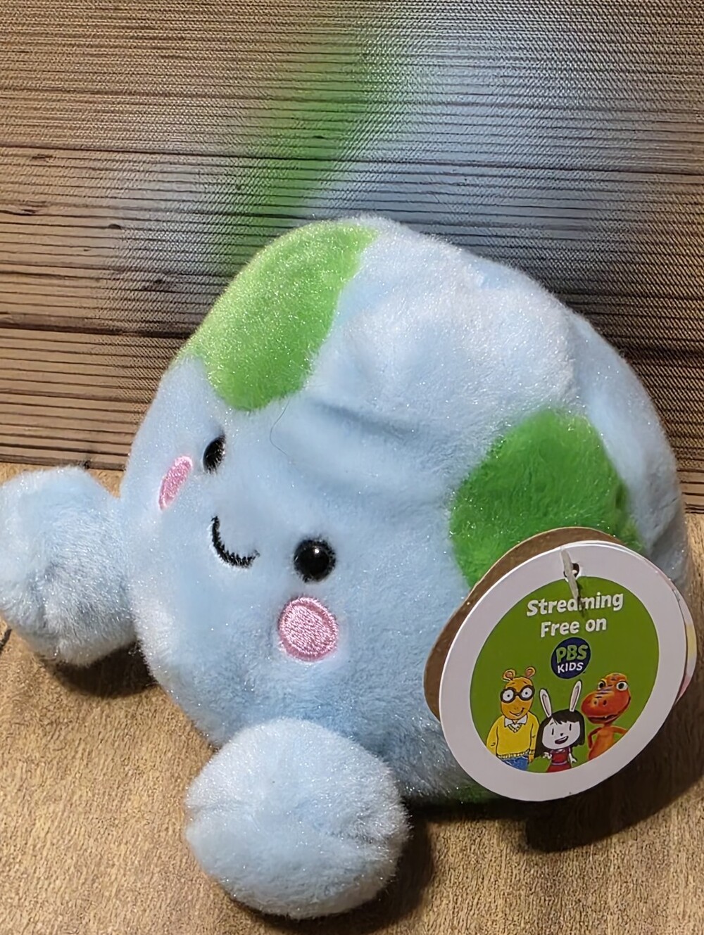 Aurora Palm Pals 5" Eve Earth  Plush Stuffed Animal Toy